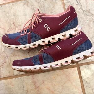 On Running Cloud Women’s 9 Mulberry Dustrose Athletic Lightweight Running Shoe